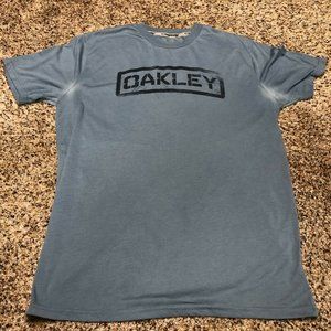 Mens Oakley Hydrolix Regular Fit‎ Medium Blue Gray